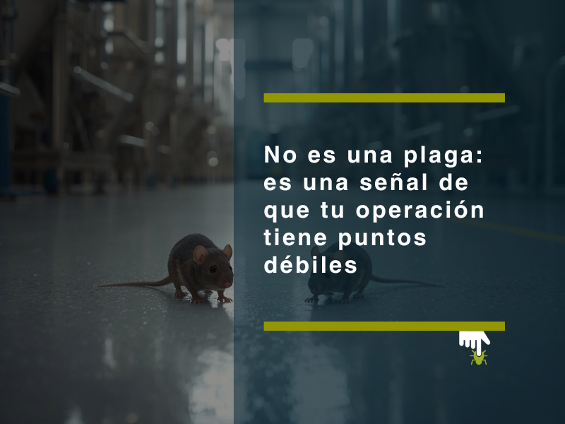 No es una plaga: es una señal de que tu operación tiene puntos débiles - PLAGASUR® | Control de Plagas en Puerto Montt - Puerto Varas - Osorno - Castro